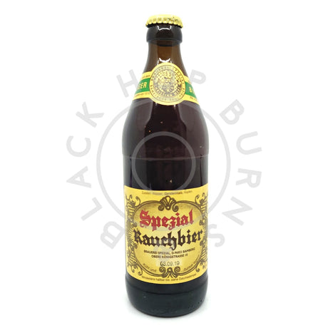 Spezial Rauchbier Lager 4.9% (500ml)-Hop Burns & Black
