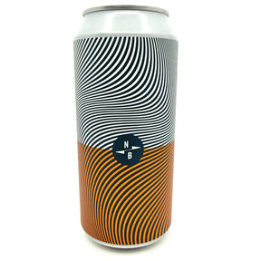 North Brewing Co Triple Fruited Gose White Guava & Orange Peel 4.1% (440ml can)-Hop Burns & Black