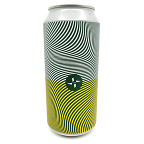 North Brewing Co x Gipsy Hill Triple Fruited Gose White Peach & Jasmine 4.5% (440ml can)-Hop Burns & Black