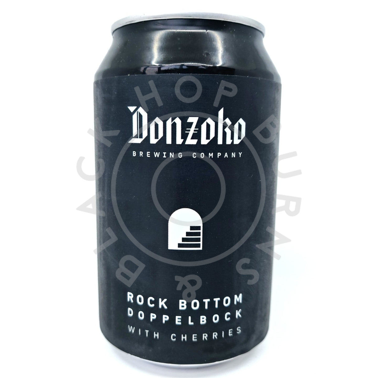 Donzoko Rock Bottom Doppelbock with Black Forest Cherries 8% (330ml can)-Hop Burns & Black