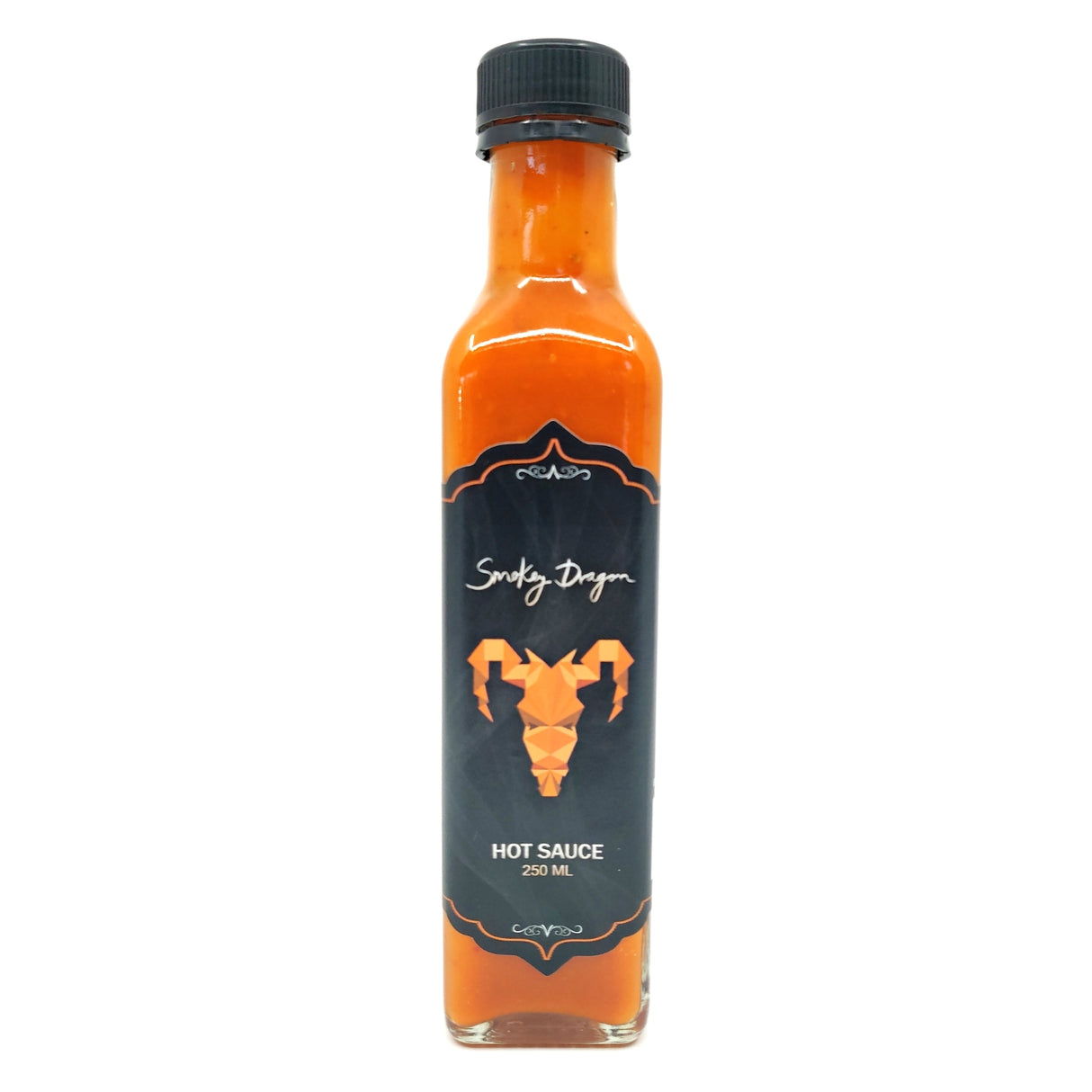 Condimaniac Smokey Dragon Hot Sauce (220ml)-Hop Burns & Black