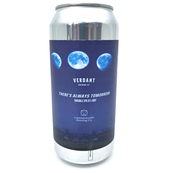Verdant x Commonwealth Brewing There's Always Tomorrow DIPA 8% (440ml can)-Hop Burns & Black