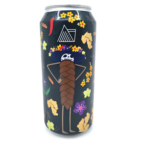 Wander Beyond La Catrina Stout 11% (440ml can)-Hop Burns & Black