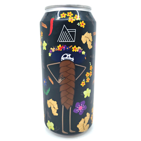 Wander Beyond La Catrina Stout 11% (440ml can)-Hop Burns & Black