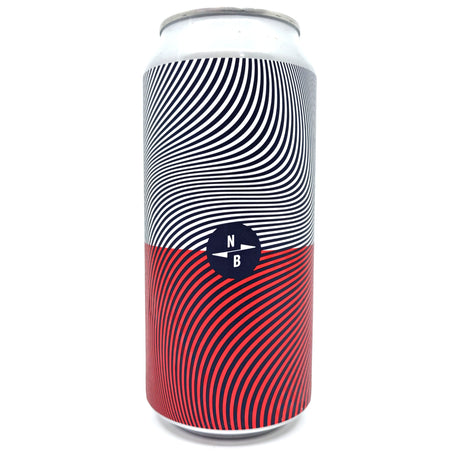 North Brewing Co Triple Fruited Gose Strawberry Apricot 4.1% (440ml can)-Hop Burns & Black