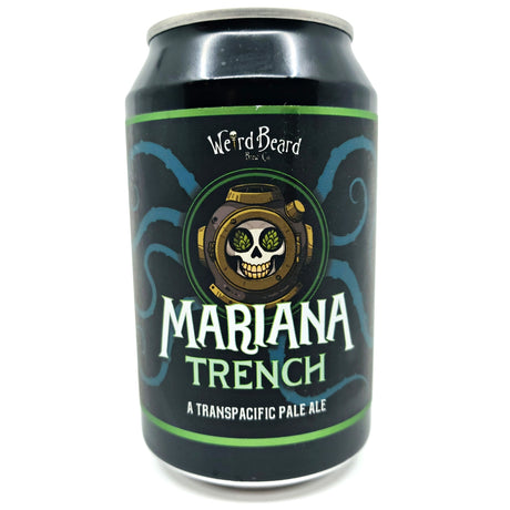 Weird Beard Mariana Trench Pale Ale 5.3% (330ml can)-Hop Burns & Black