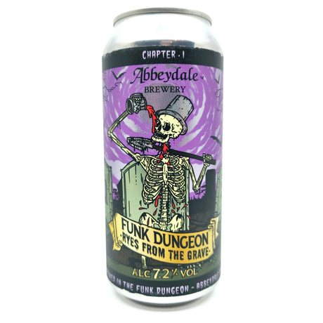 Abbeydale Funk Dungeon Ryes From The Grave Fruit Sour 7.2% (440ml can)-Hop Burns & Black