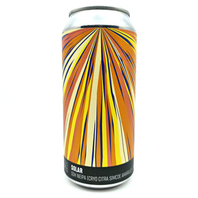 Howling Hops Solar DDH NEIPA 7.4% (440ml can)-Hop Burns & Black