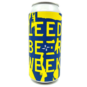 North Brewing Co x Leeds Beer Week DDH IPA 6.2% (440ml can)-Hop Burns & Black