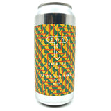 Track 10FT & Rising Double IPA 8% (440ml can)-Hop Burns & Black