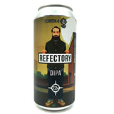 Gipsy Hill x Northern Monk Refectory Double IPA 7.2% (440ml can)-Hop Burns & Black