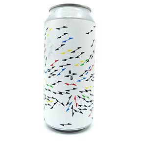 North Brewing Co Route Beer Session IPA 4.8% (440ml can)-Hop Burns & Black