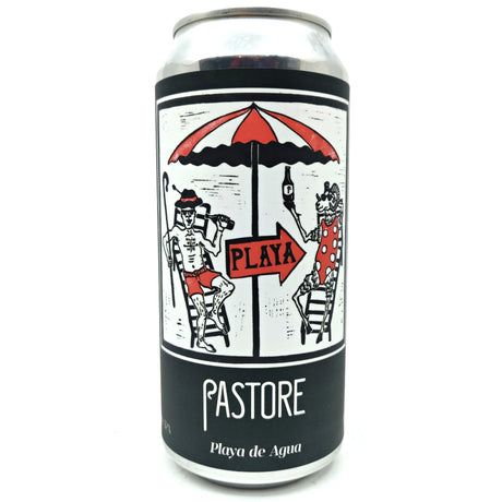Pastore Playa de Agua Sour 6% (440ml can)-Hop Burns & Black