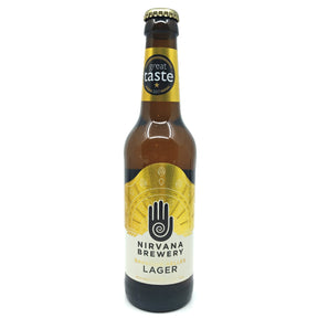 Nirvana Alcohol Free Bavarian Helles Lager (330ml)-Hop Burns & Black