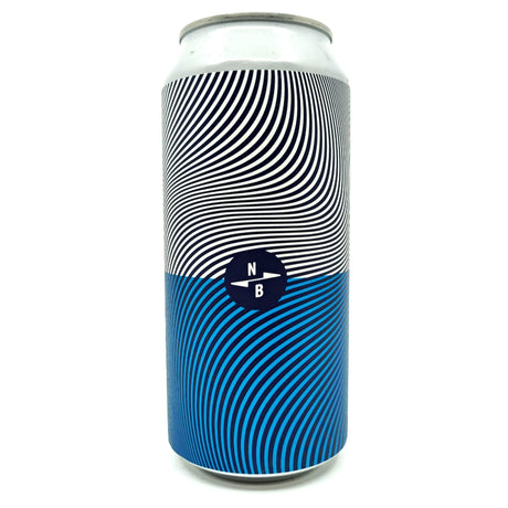 North Brewing Co x Lervig Blueberry & Lingonberry Triple Fruited Gose 4.5% (440ml can)-Hop Burns & Black