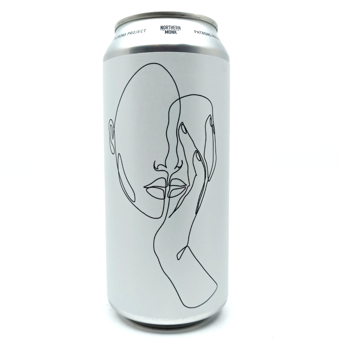 Northern Monk Dream Line Forms One DDH IPA Patrons Project 21.01 7.4& (440ml can)-Hop Burns & Black