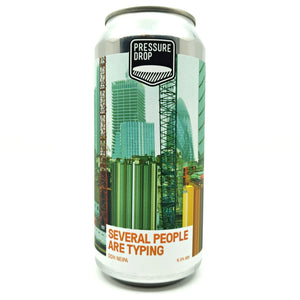 Pressure Drop Several People Are Typing DDH NEIPA 6.5% (440ml can)-Hop Burns & Black