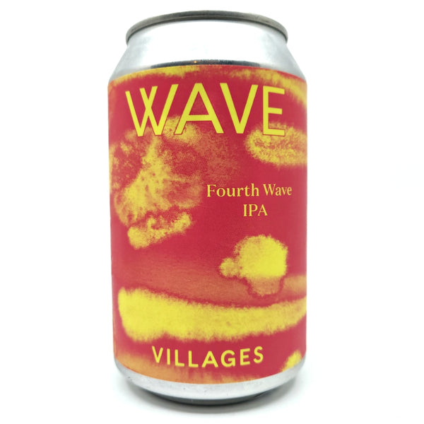 Villages Fourth Wave IPA 5.7% (330ml can)-Hop Burns & Black