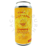 Cloudwater Soda Mango & Citra Sour (440ml can)-Hop Burns & Black