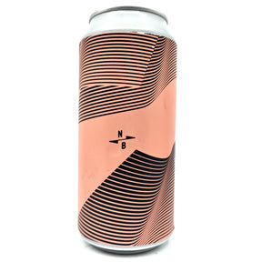 North Brewing Co Dazed & Awake DIPA 8% (440ml can)-Hop Burns & Black