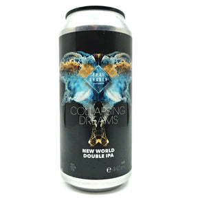 FrauGruber Collapsing Dreams New World DIPA 8% (440ml can)-Hop Burns & Black