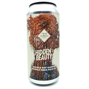 FrauGruber Hidden Beauty DDH DIPA 8.2% (440ml can)-Hop Burns & Black