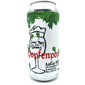 St Mars Of The Desert Hopfenpop Table NEIPA 4.5% (440ml can)-Hop Burns & Black
