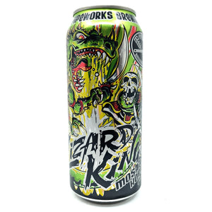 Pipeworks Brewing Lizard King APA 6% (473ml can)-Hop Burns & Black