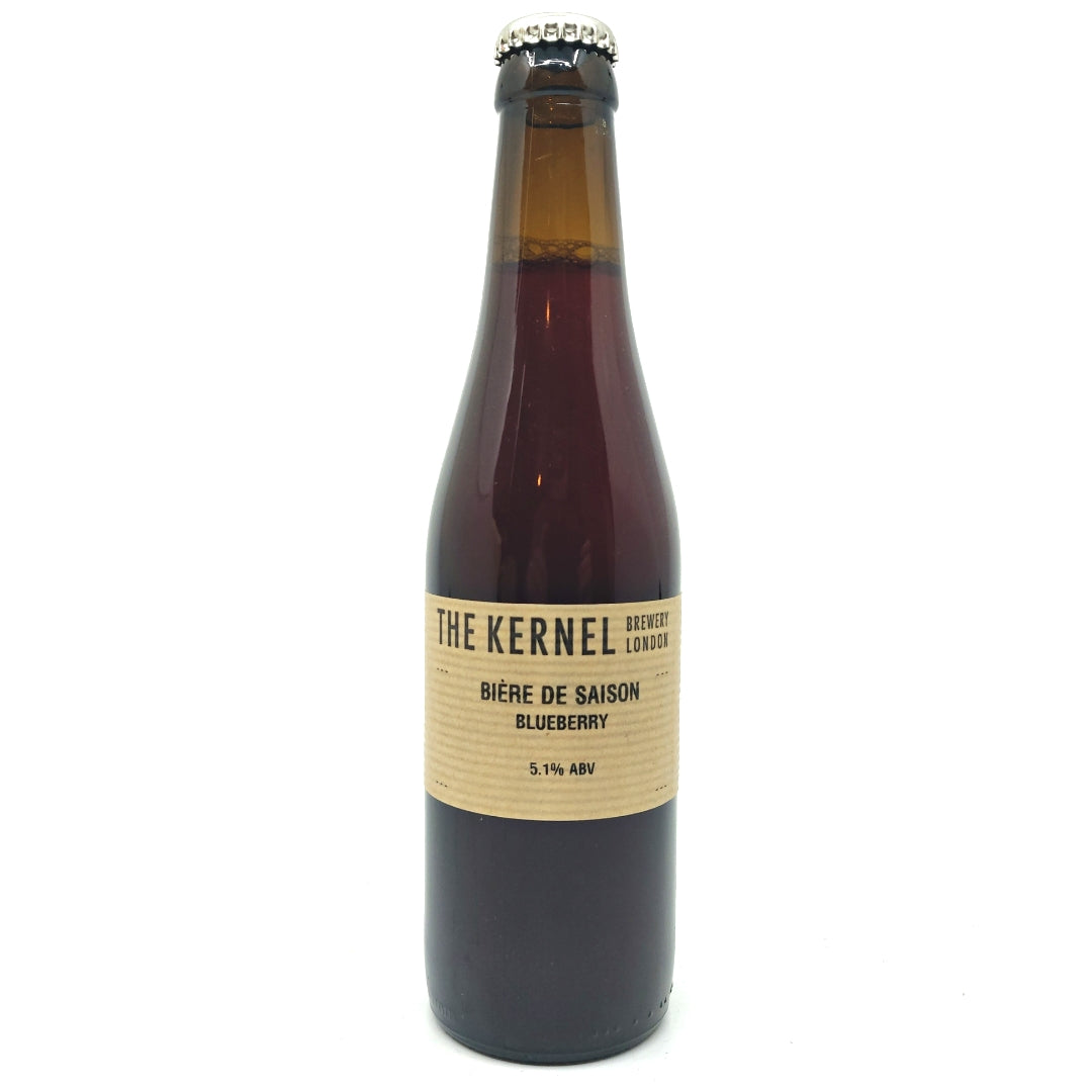 Kernel Biere de Saison Blueberry 5.1% (330ml)-Hop Burns & Black