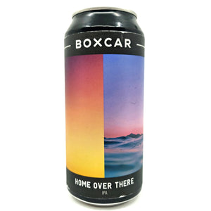 Boxcar Home Over There IPA 6.5% (440ml can)-Hop Burns & Black