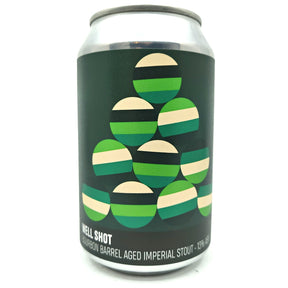 Howling Hops Well Shot Bourbon Barrel Aged Imperial Stout 13% (330ml can)-Hop Burns & Black