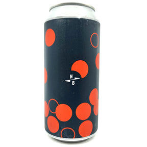 North Brewing Co Loops and Dots DDH IPA 6.5% (440ml can)-Hop Burns & Black