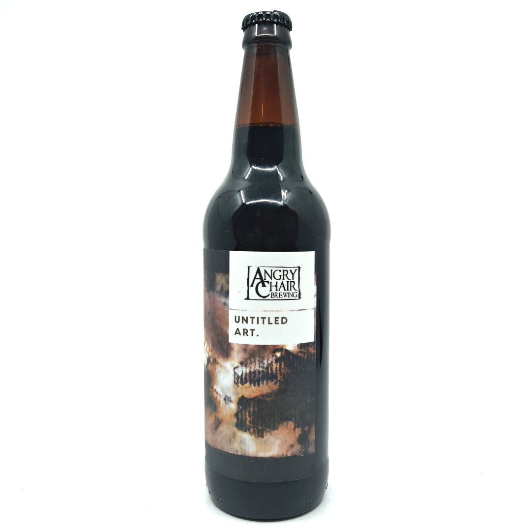 Untitled Art x Angry Chair Brewing Barrel Aged Chocolate Vanilla Maple Stout 13% (650ml)-Hop Burns & Black