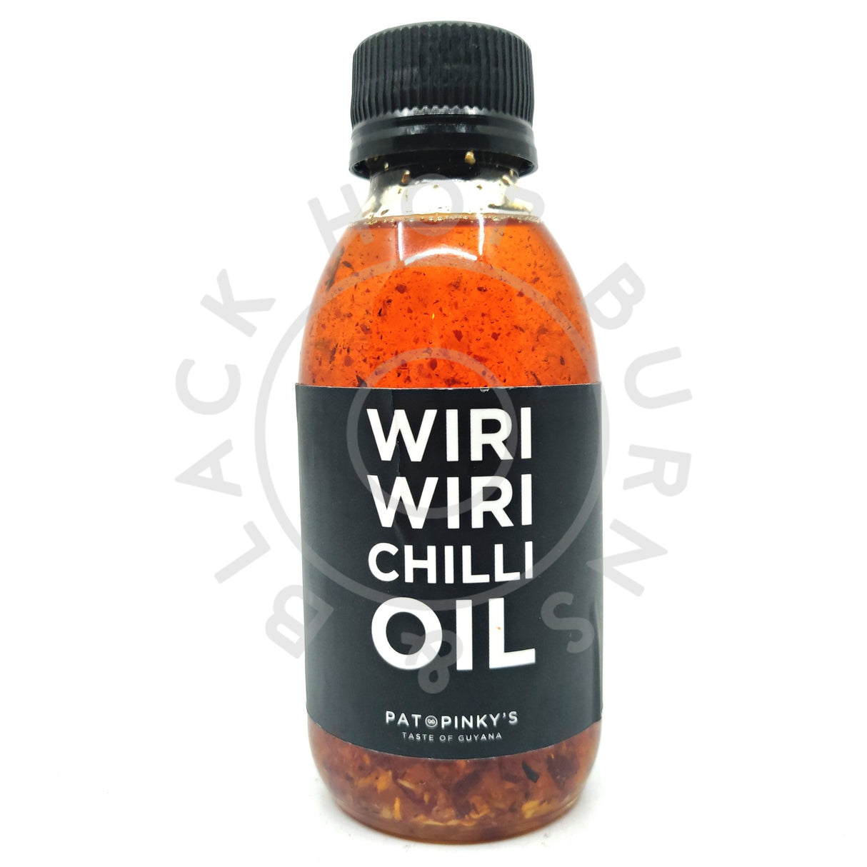 Pat & Pinky's Wiri Wiri Chilli Oil (200ml)-Hop Burns & Black