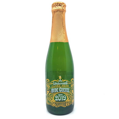 Lindemans Oude Gueuze Cuvee Rene 2019 6% (375ml)-Hop Burns & Black