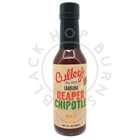 Culley's x Puckerbutt Carolina Reaper Chipotle Hot Sauce (150ml)-Hop Burns & Black