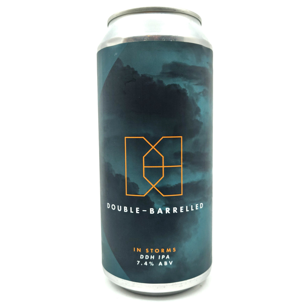 Double Barrelled In Storms IPA 7.4% (440ml can)-Hop Burns & Black