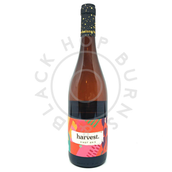 Harvest Pinot Gris 2019 13% (750ml)-Hop Burns & Black