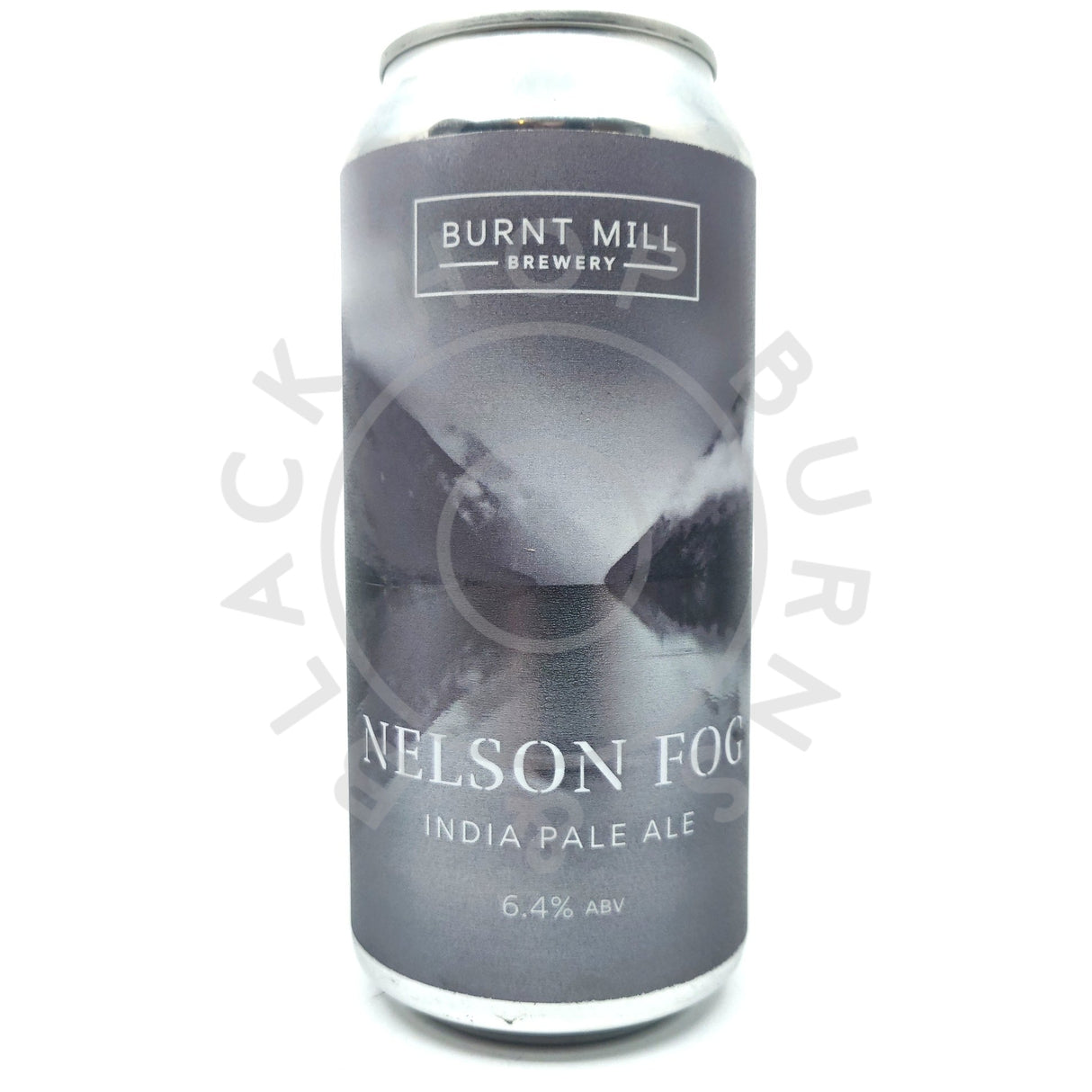 Burnt Mill Nelson Fog IPA 6.4% (440ml can)-Hop Burns & Black