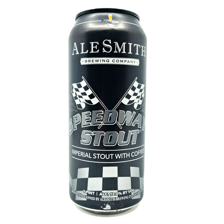 Alesmith Speedway Stout 12% (473ml can)-Hop Burns & Black