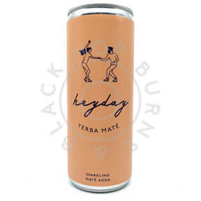Heyday Yerba Mate Soda (250ml can)-Hop Burns & Black
