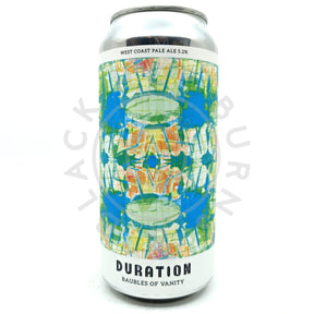 Duration Baubles of Vanity West Coast Pale Ale 5.2% (440ml can)-Hop Burns & Black