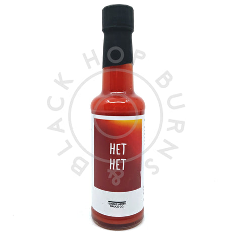 Singularity Sauce Co Het Het Hot Sauce (148ml)-Hop Burns & Black