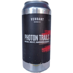 Verdant Photon Trails Mosaic, HBC472 & Mandarina Bavaria Pale Ale 5.2% (440ml can)-Hop Burns & Black